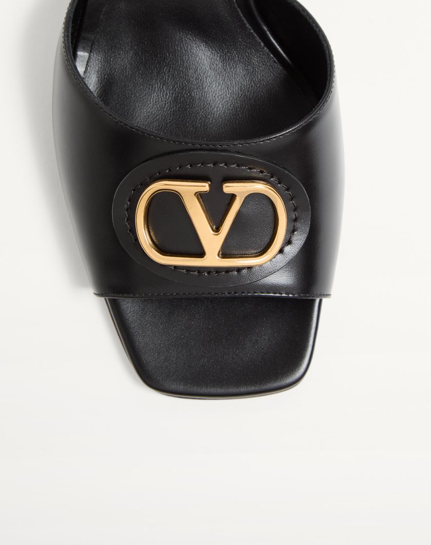 VLOGO SIGNATURE SLIDE SANDAL IN CALFSKIN 60MM - Image 7